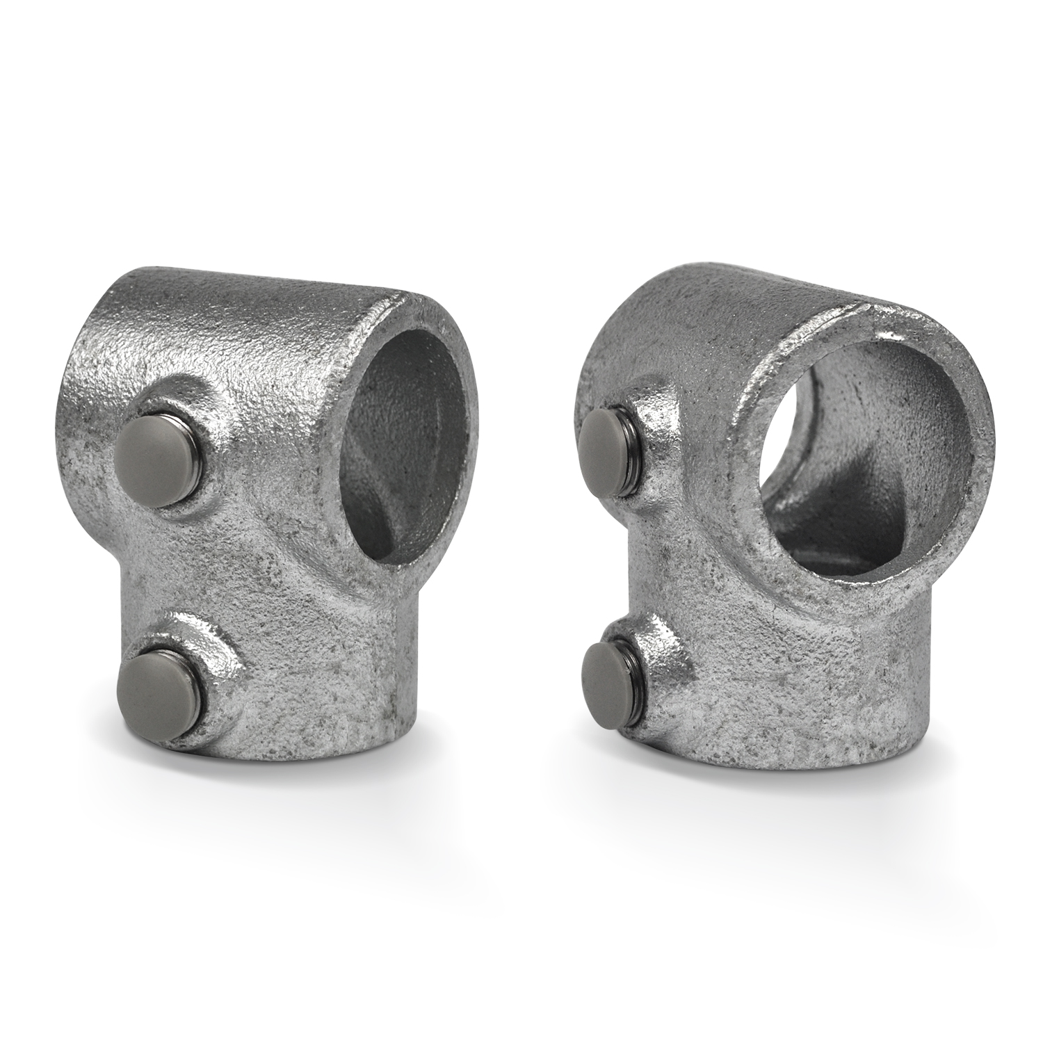 Bouchon à vis en plastique gris pour A