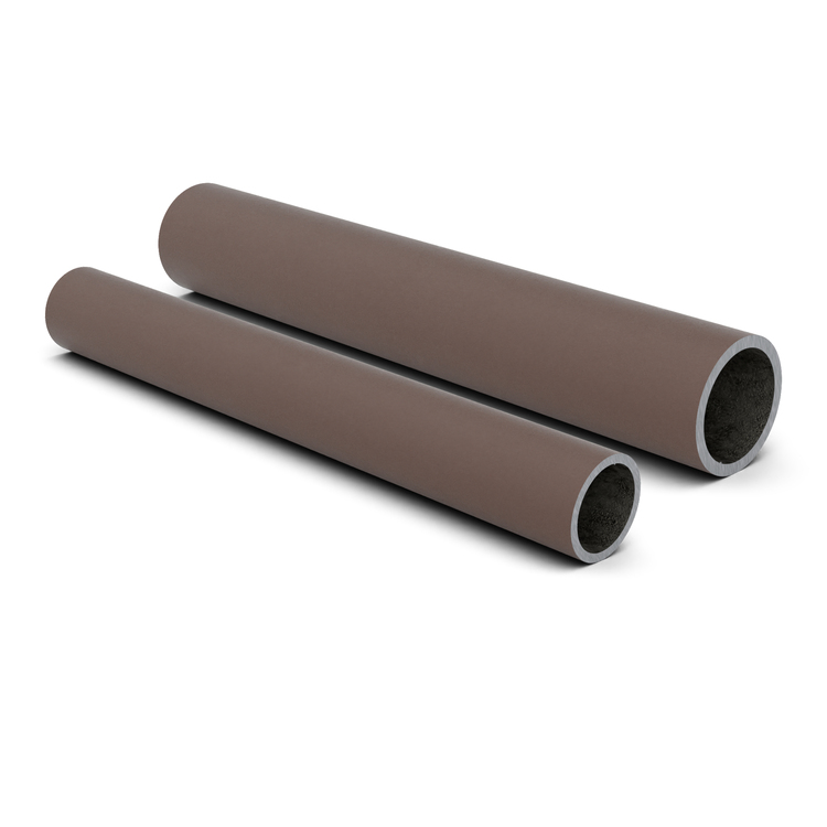 Tube d'acier vintage marron 33,7 x 2,65 mm (1")