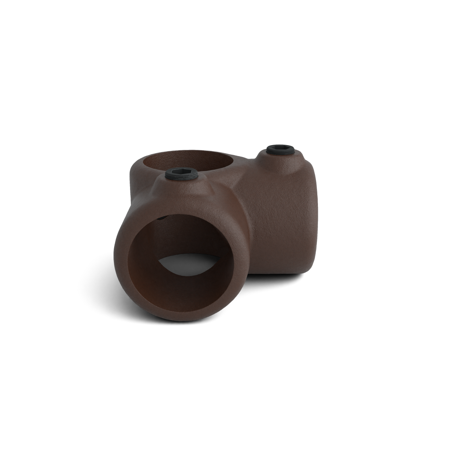 116-A Raccord d'angle 90°- 26.9 mm brun