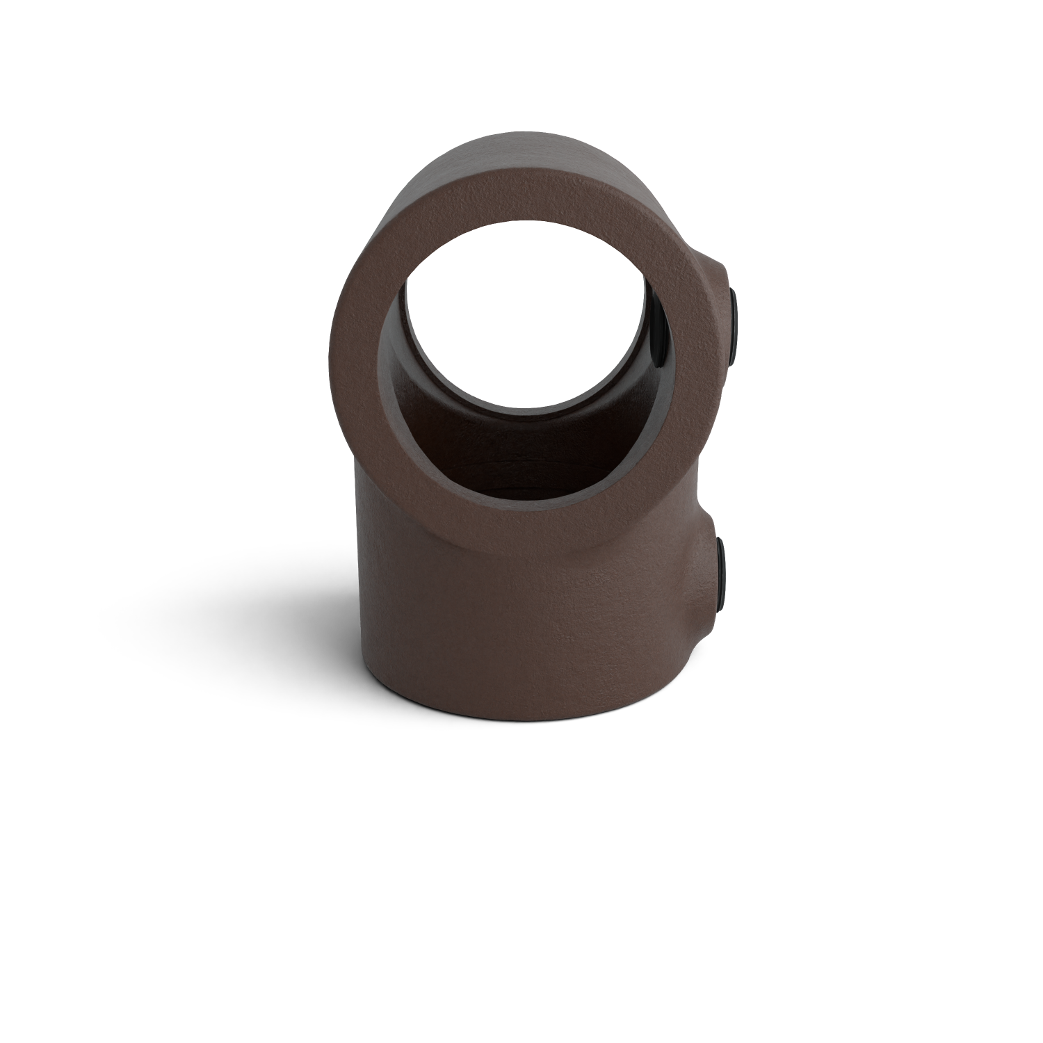 101-A Té court - 26.9 mm brun