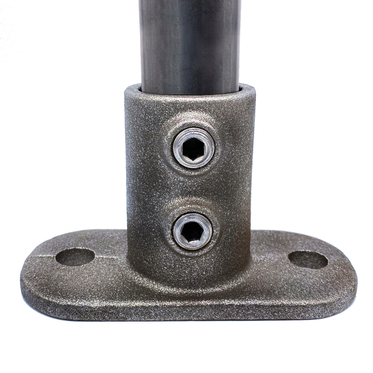 132-B Plaque de base ovale - 33.7 mm (NAT.)