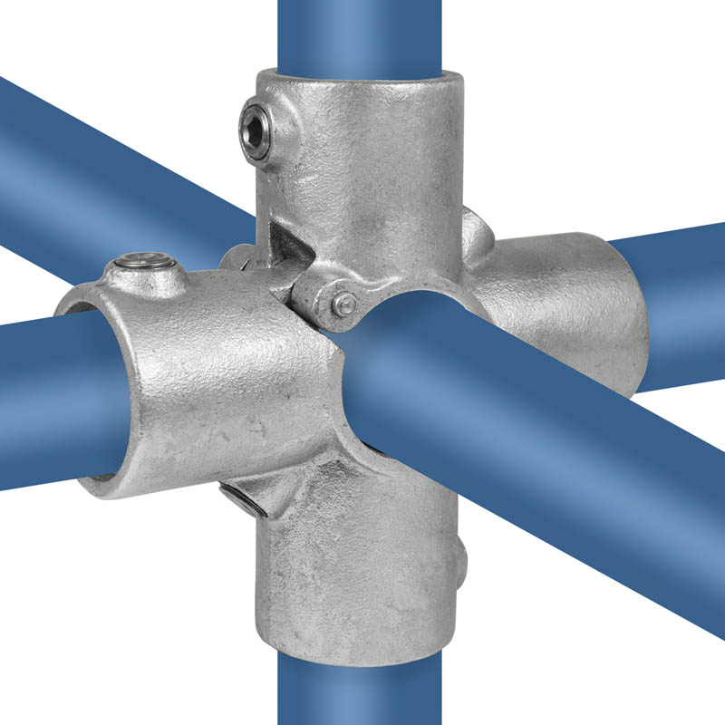 Croix ouverte (pliable) à quatre voies 48,3 mm (1½")