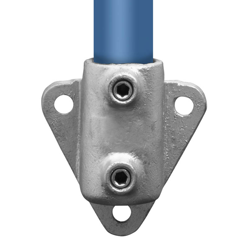 Support mural, bride triangulaire 42,4 mm (1¼")