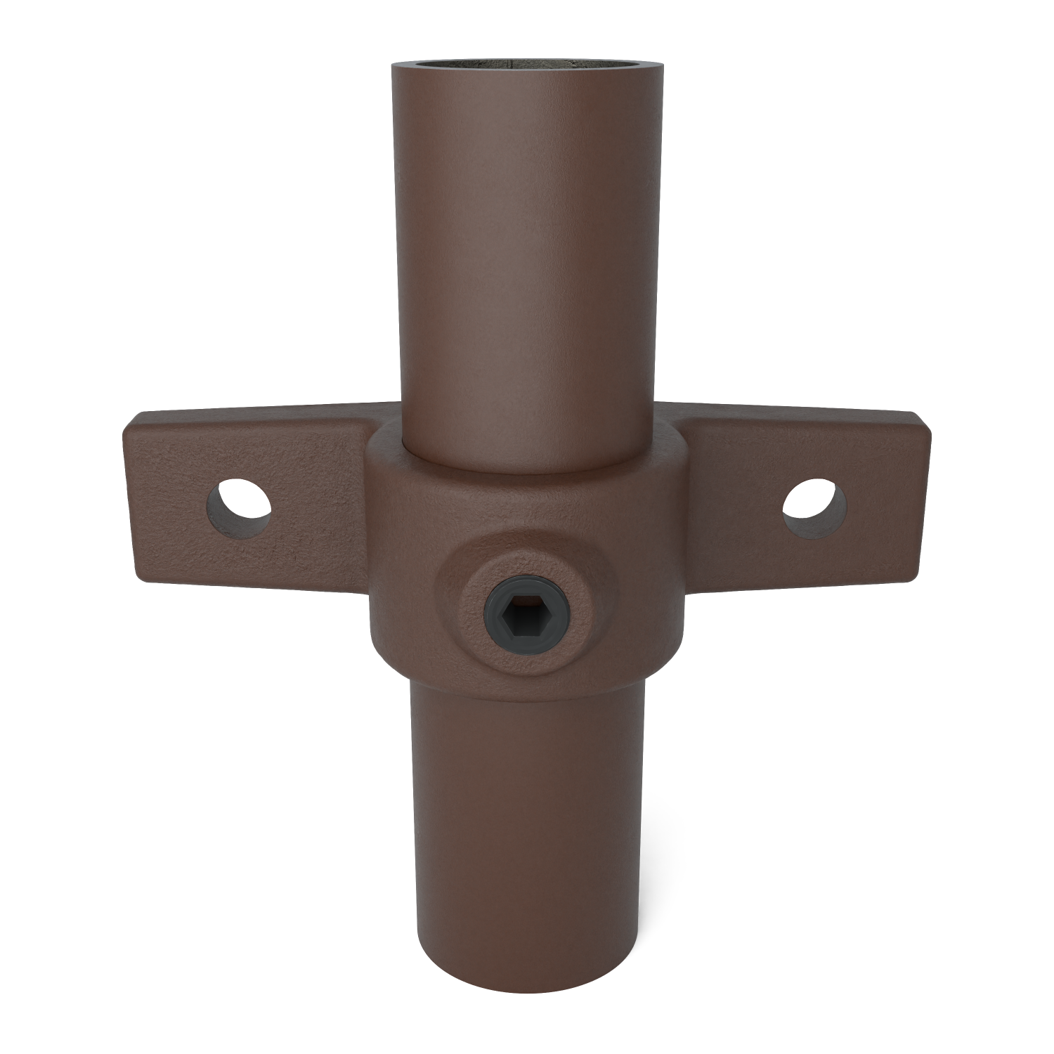 198-B Pièce à œillet double las. - 33.7 mm brun