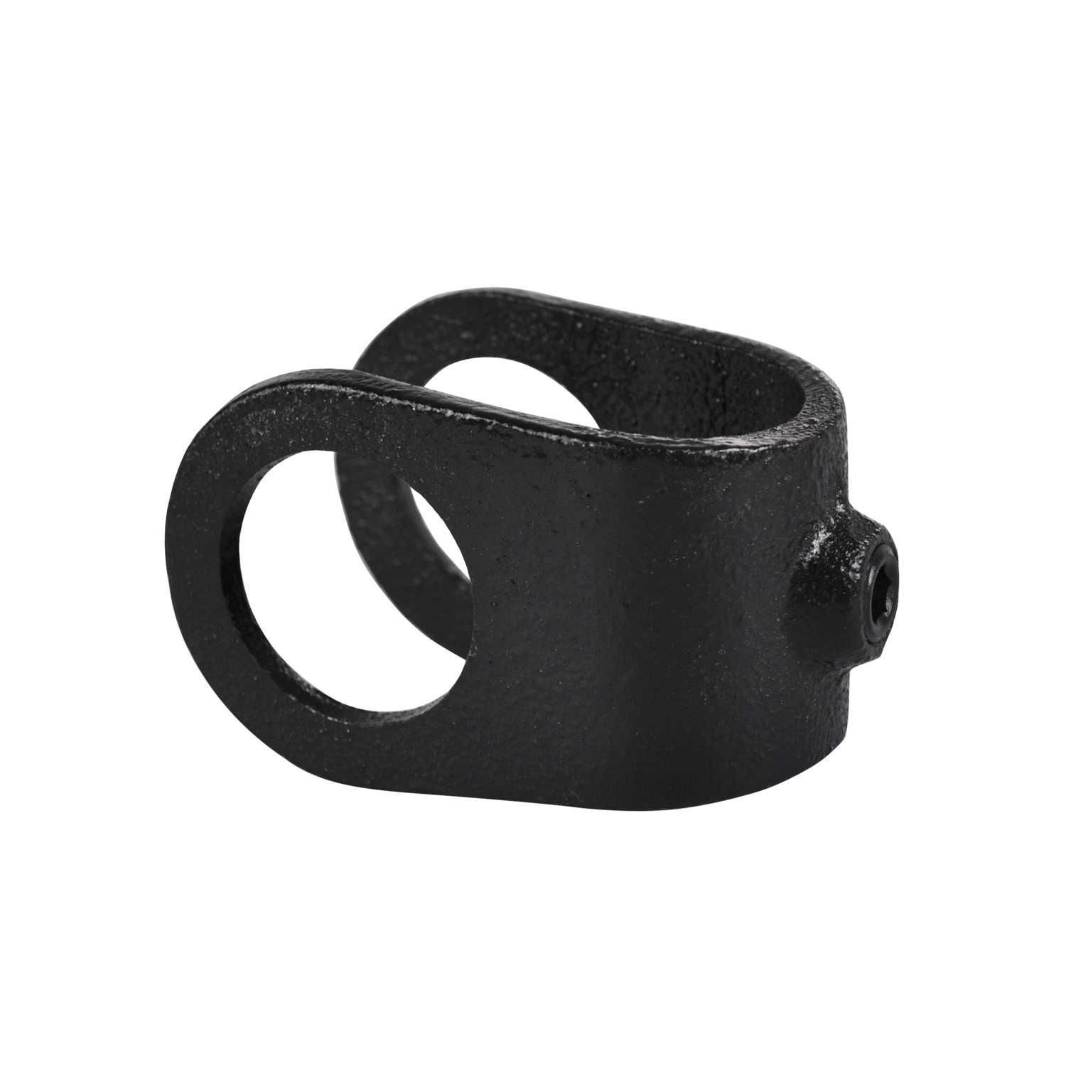 Pièce en croix, ouverte, noire 26,9 mm (¾")