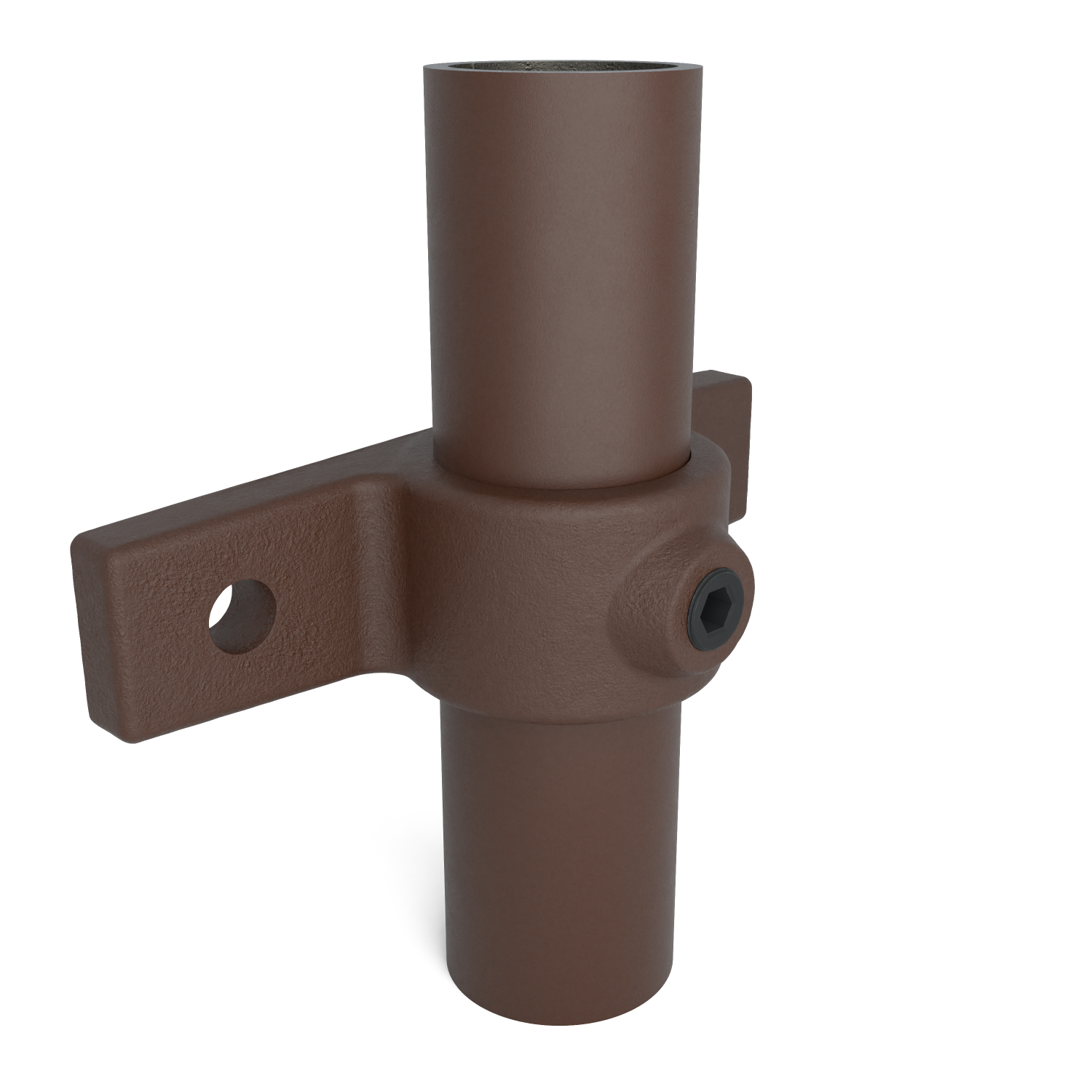 198-B Pièce à œillet double las. - 33.7 mm brun